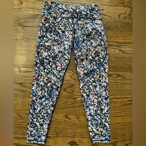 Sweaty Betty Power 7/8 Leggings – Size Small, Multicolor Print